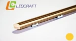 фото Профиль врезной Ledcraft LC-P1-1PB 1м золото