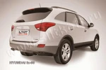 фото Slitkoff Уголки d57 черные HYUNDAI ix-55