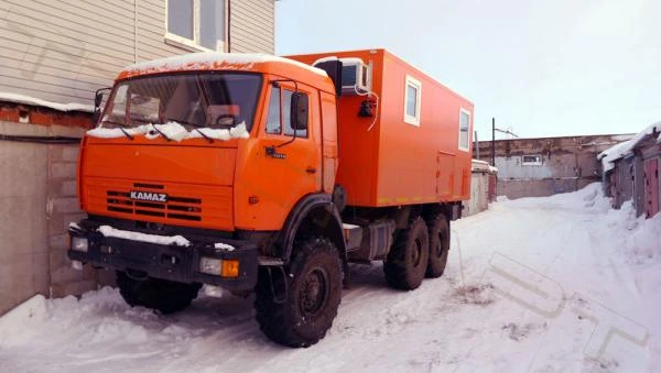 Фото Лаборатория-подъемник геофизический каротажный ПКС на базе КАМАЗ