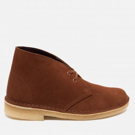 Фото Clarks Originals Desert Boot Suede Dark Tan