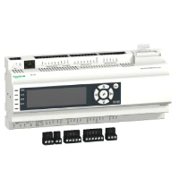 Фото ПЛК с дисплеем 23 вх/вых, Modbus, слот для модуля связи BACnet, Solution Schneider Electric TM168D23CS