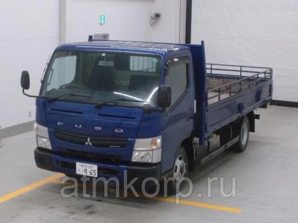 Фото Грузовик бортовой MITSUBISHI CANTER кузов FEB50 год выпуска 2012 грузоподъемность 3 тонны пробег 258 тыс км