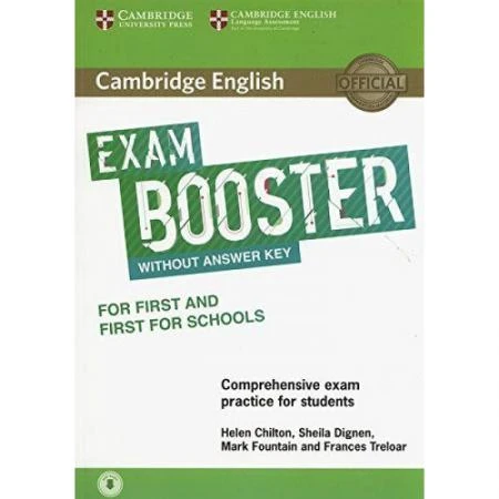 Фото Exam Booster For First And First For Schools no Answer Key With Audio