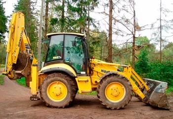 Фото Аренда экскаватора погрузчика Киев KOMATSU WB 97 S2