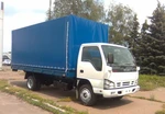 фото Европлатформа (еврофура) Isuzu NPR75 (Исузу75)