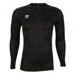 фото Футболка тренировочная Umbro Base layer Jersey LS (Размер: S; Цвет: Черно-белая;)