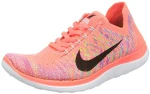 фото Nike Free 4.0 Flyknit Womens Running Shoes Orange New In Box