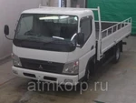 фото Грузовик бортовой MITSUBISHI CANTER кузов FE82B год выпуска 2010 грузоподъемность 3 тонны пробег 154 тыс км