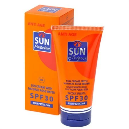 Фото Солнцезащитный крем с розовой водой SPF 30 150 ml