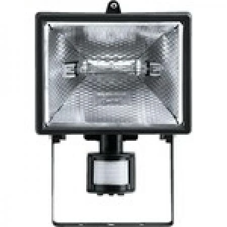 Фото Прожектор 94 609 NFL-SH1-150-R7s/BL ГЛН 150Вт R7s IP44 (ИО 150вт черн. с датчиком движ.) NAVIGATOR 4607136946095