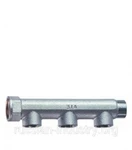 фото Коллектор 3/4" внутр(г)х3 отвода 1/2" внутр(г)х3/4" нар(ш) Valtec