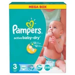 фото Подгузники PAMPERS (Памперс) "Active Baby", размер 3 (4-9 кг), 150 шт.