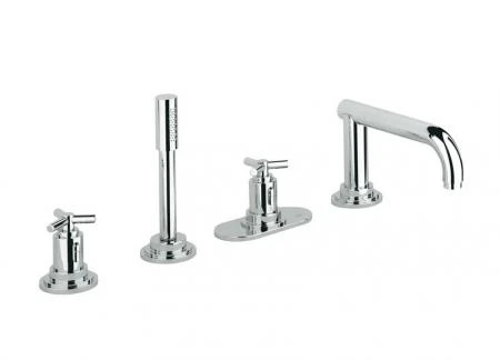 Фото Grohe atrio 19141 000 Термостатический смеситель на борт ванны (хром)