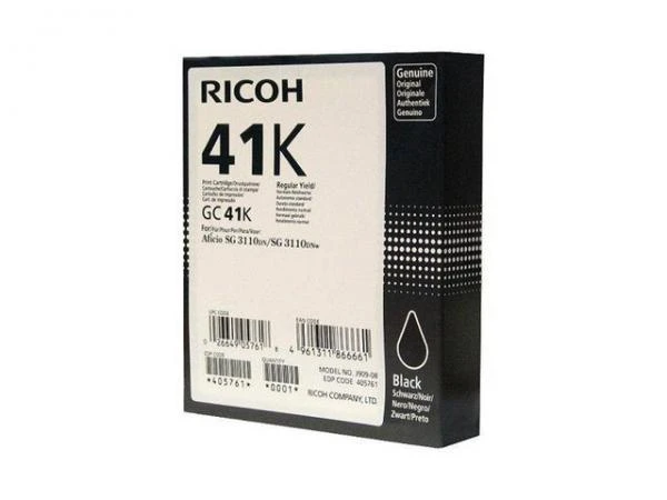 Фото Расходные материалы Ricoh Print Cartridge GC 41K