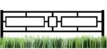 фото Газонные ограждения металлические (пешеходные ограждения) -18