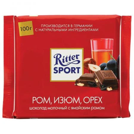 Фото Шоколад RITTER SPORT "Ром