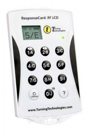 Фото Пульт Turning Technologies ResponseCard RF LCD (код производителя RFC-03)