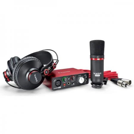 Фото Внешняя студийная звуковая карта Focusrite Scarlett Solo Studio 2nd Gen