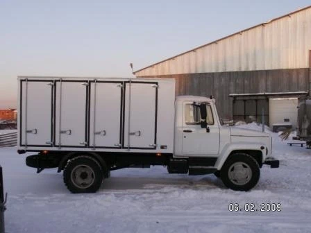 Фото Автофургон хлебный 160 лотков на базе ГАЗ-3309 (4-х дверный)