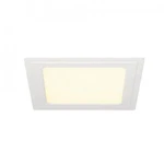 фото SENSER SQUARE 10W светильник встраиваемый 350mA c SMD LED 10Вт, 3000K, 560lm, без БП, белый | 162773 SLV