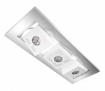 фото Светильник потолочный - OSRAM TRESOL Cube Trio Ceiling 3x4,5W 220-240V 495lm 3000K 30 серебр.белый - 4008321989307