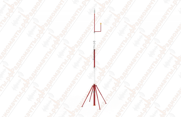 Фото Метеорологическая мачта с лебедкой 4 метров до 13.5м