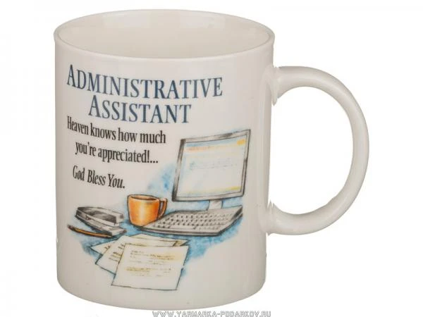 Фото Кружка administrative assistant 300 мл,