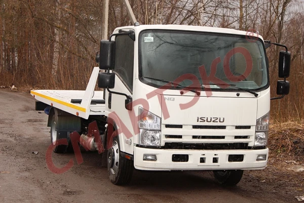 Фото Эвакуатор со сдвижной платформой грузоподъемностью до 4 тонн Isuzu NQR 90LК