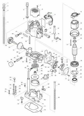 Фото Кнопка MAKITA RP1110C.