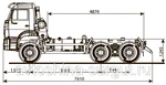фото Грузовой автомобиль шасси Камаз 6522-3010-43