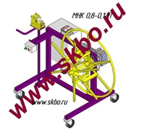 Фото Станок для намотки кабеля в бухту МНК 0,8-0,1П