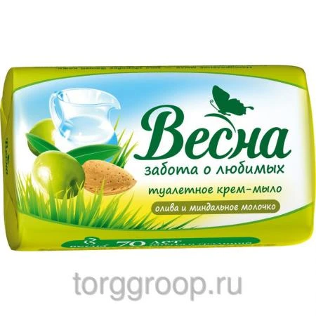 Фото Туалетное мыло "Весна" 90г (в ассортименте)