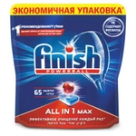 фото Таблетки для мытья посуды в посудомоечных машинах 65 шт. FINISH (Финиш) All in 1