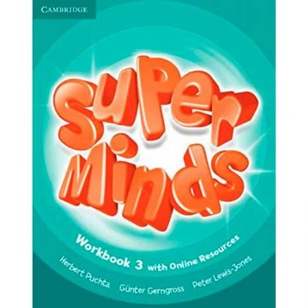 Фото Super Minds. 3 Workbook with Online Resources. Puchta, Gerngross, Lewis-Jones.