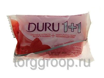 Фото Туалетное крем-мыло "Duru 1+1" 90г