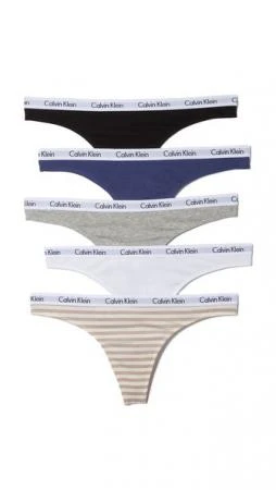 Фото Calvin Klein Underwear Набор Carousel из пяти трусиков-танга