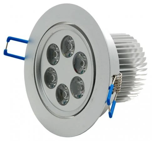 Фото Светодиодный точечный светильник "Downlight" 109x109x70 7.5вт 4200K 403лм IP40 УХЛ4 | DRG7-36-C-55 НОВЫЙ СВЕТ