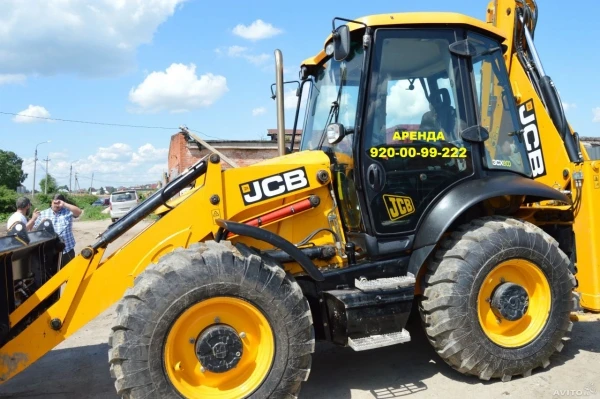 Фото Аренда экскаватора погрузчика JCB 4CX в Нижнем Новгороде