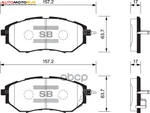 фото Комплект тормозных колодок Sangsin brake SP1534