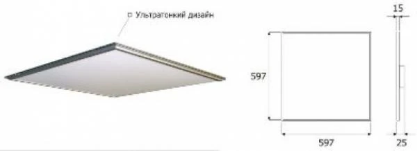 Фото Светодиодные панели экстра-класса C002D Litewell. Управление цветом и яркостью! Качественное и надежное офисное, интерьерное освещение.