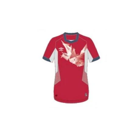 Фото Футболка игровая Umbro Origami Jersey SS (Размер: YXL; Цвет: Сине-белый;)