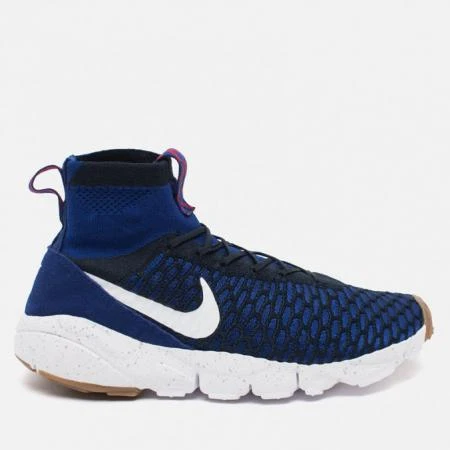 Фото Nike Air Footscape Magista Flyknit Deep Royal Blue/White