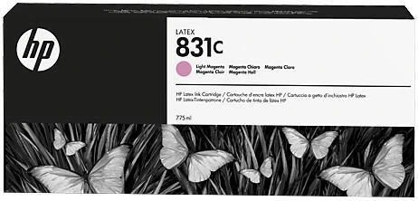 Фото Расходные материалы HP 831C 775-ml Light Magenta Latex Ink Cartridge