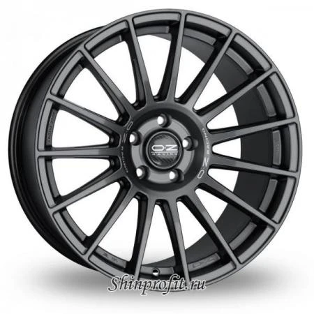 Фото OZ Racing Superturismo Dakar 10x20/5x120 D79 ET40 Matt Graphite Silver Lettering