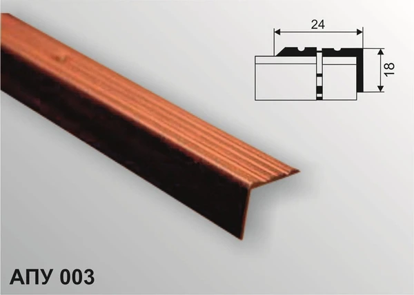 Фото Профиль декоративный АПУ 003 1800-14