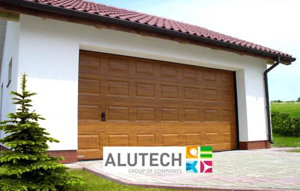 Фото Продам гаражные секционные ворота Алютех Alutech.