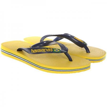 Фото Вьетнамки Havaianas Brasil Logo Yellow