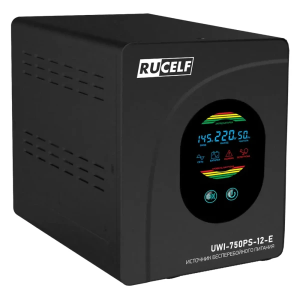 Фото Источник бесперебойного питания RUCELF UWI-750PS-12-E