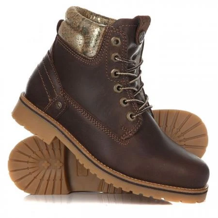 Фото Wrangler Ботинки зимние женские Wrangler Creek Rio Dark Brown