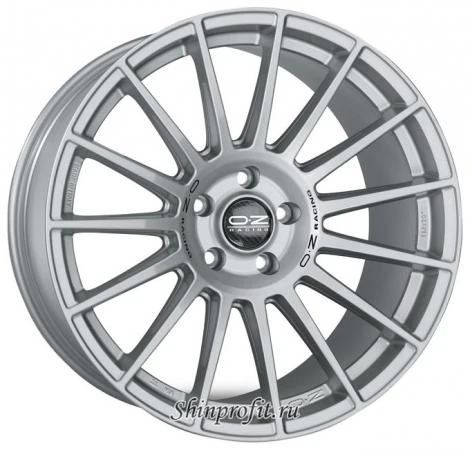 Фото OZ Racing Superturismo Dakar 10x20/5x127 D71.6 ET48 Matt Race Silver + Black Lettering